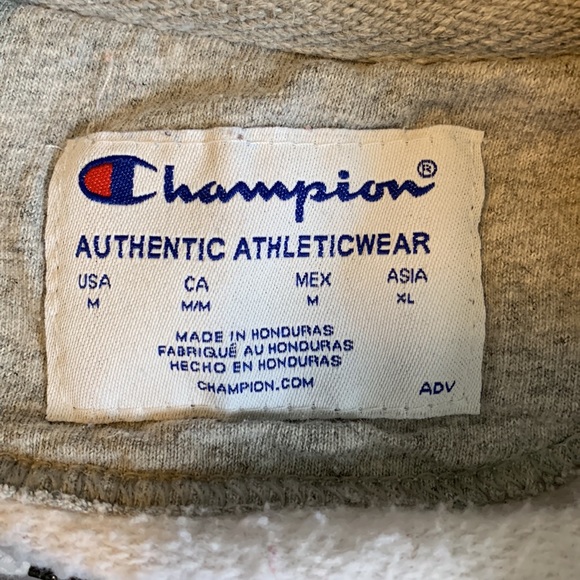 White champion cropped women’s sweater - Picture 3 of 4